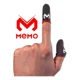 thumbnail image 2 of 3pares Guantes, Memo, Touch, Dedal, Gaming, Gamer, Original, 2 of 8
