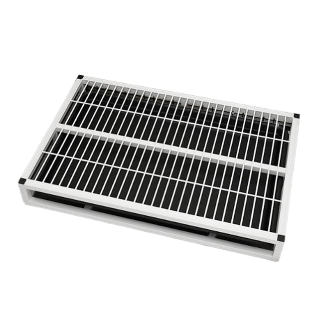 Bandeja de entrenamiento para orinal de interior para perros, rejilla de malla para inodoro, bacinilla lavable, inodoro para mascotas con cajón para Blanco S