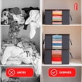 thumbnail image 4 of Bolsas de Almacenamiento OKAERI Organizador De Ropa de Cama Sábanas Plegable, 4 of 9