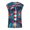 thumbnail image 4 of GERsome 4th of July Tank Tops for Men Summer Sleeveless USA Flag Stars Stripes Graphic Tees Loose Fit Workout Gym Muscle Tee S-3XL, 4 of 5