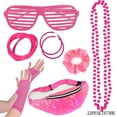 thumbnail image 1 of Accesorios de disfraz de maquillaje para damas de despedida de soltera, collar colorido, pulsera y traje, 1 of 3