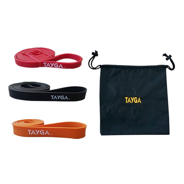 SET 3 LIGAS TAYGA LARGAS DE RESISTENCIA