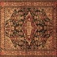 thumbnail image 1 of Ahgly Company Indoor Square Persian Brown Traditional Area Rugs, 3' Square, 1 of 4