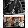 thumbnail image 6 of VEVOR Screw Extractor Set with Drill Bits, 49 Pieces, Easy Out Nut Bolt Extractors and Drill Bits, with Adapters, Solid Storage Case, Cr-Mo Steel for Removing Rounded, Broken, or Stripped Fasteners, 6 of 9