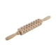 thumbnail image 2 of Rodillo de madera en relieve para decoración de cocina, herramienta de cocina DIY, sellos para galletas, rodillo Copo de nieve, 2 of 9