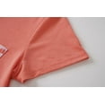 thumbnail image 4 of Pyjama d'Été pour Femmes 2 Pcs Mignon Chat, Orange, 4 of 5