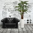 thumbnail image 3 of Vintage Home Artificial Faux Real Touch 87" Tall Palm Tree With Eco-Paper Planter And Fiberstone Planter, 3 of 3