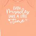 thumbnail image 4 of Inktastic Baby Even Miracles Take a Little Time Boys or Girls Baby Bodysuit, 4 of 5