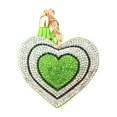 thumbnail image 1 of Langgg Keyring Keyholder DIY Small Decorative Purse Pendent Multipurpose Sweet Gift Workmanship Bag Decor Heart Keychain Light Green 5Set, 1 of 6