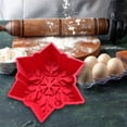 thumbnail image 4 of Rkxzt Large Christmas Snowflake Cake Mold for Baking Non-Stick Shapes Cake Pan Point Tools, 4 of 7