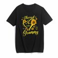 thumbnail image 2 of Womens Blessed To Be Called Grammy Sunflower Mother's Day O-Neck T-Shirt, 2 of 5