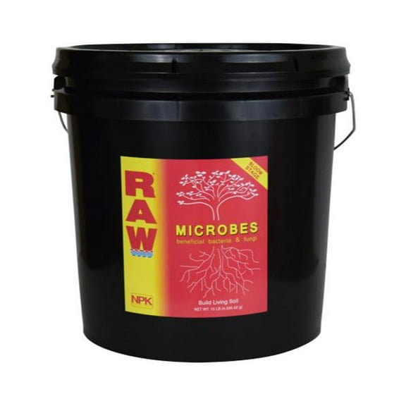 NPK Industries RAW Microbes Bloom Stage Build Living Soil NET Weight 2 oz 56.69g