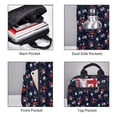 thumbnail image 5 of Balery Vintage Rose Lightweight Backpack for Men and Women - Durable and Water-Resistant, Ideal for School, Work, Travel, and Everyday Use, 5 of 9
