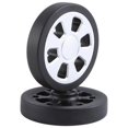 thumbnail image 1 of 60X13mm Set of 2 Luggage Suitcase Replacement Wheels, PU Swivel Caster Wheels Bearings Repair Kits, 1 of 5