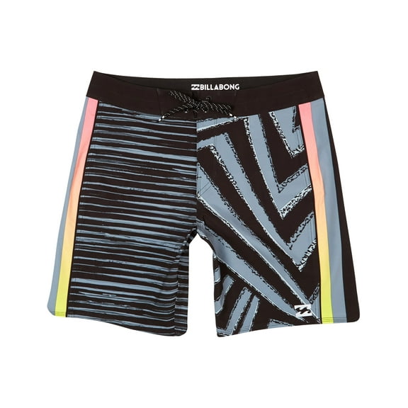 D Bah Airlite Mid Length Boardshorts [Black]