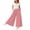 Pink, variant on PBFRDSJ Women's Y2k Baggy Palazzo Wide Leg Pants Casual High Waisted Solid Pants for Lounge Wear