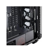 XPG BATTLECRUISER ATX Mid Tower Case | Black | Magnetic front panel and dust filler | 4MM Tempered Glass PC Case | Preinstalled 4x 120mm ARGB Fans