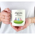 thumbnail image 3 of Koyal Wholesale Funny Food Pun 11oz. Ceramic Coffee Tea Mug, Peas, 3 of 5