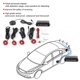 thumbnail image 3 of 16.5mm Car BuiltIn Backup Radar Sensor Reversing Assistance with o Buzzer Auxiliary Kit(Silver ), 3 of 4