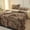 Brown, variant on Byujiro 59"x39" Tropical Leaf Tufted Flannel Throw Blanket Warm Plush Cover Soft Cozy Blanket for Sofa, Bed, Couch, Office, Napping