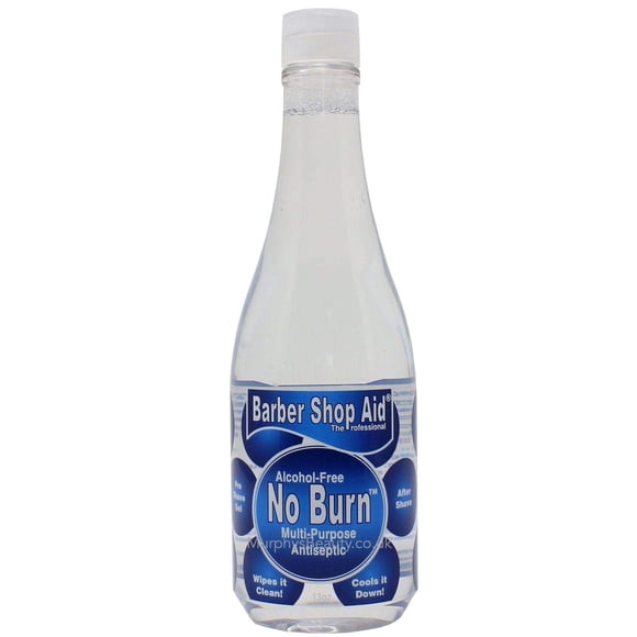 After Shave Barber Shop Aid No Burn 370 ml Aloe