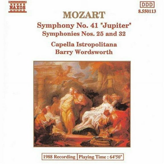 Barry Wordsworth - Symphonies 25, 32 & 41 - Music & Performance - CD