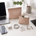 thumbnail image 6 of Specollect 2 Pcs Magnetic Cable Organizer Pouch for Travel, Small Electronics Bag for Earphones Charger USB Cord Power Bank, Automatic Closure Portable Case for Lipstick Makeup, 6 of 8