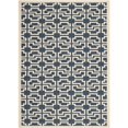 thumbnail image 1 of Safavieh Courtyard Navy Indoor Outdoor Rug - 4' x 5'7", 1 of 2
