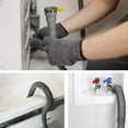 thumbnail image 4 of Drain Hose Extension Set Universal Washing Machine Hose 10Ft, Include Bracket Hose Connector and Hose Clamps Drain Hoses, 4 of 5
