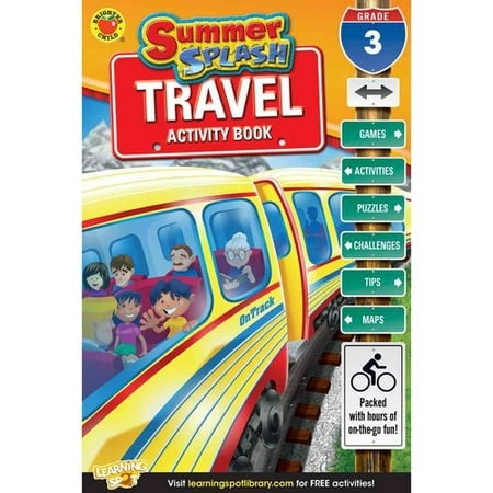 Summer Splash Travel Activity Book, Grade 3