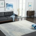 thumbnail image 3 of SAFAVIEH Jasper Tracery Abstract Overdyed Area Rug, Grey/Gold, 9' x 9' Square, 3 of 9