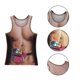 thumbnail image 4 of Hombres/Mujeres Fitness Tank Top 3D Humor Print Moda Sin Mangas Camiseta Chaleco (1/L) Tmvgtek Caballero, 4 of 6