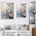 thumbnail image 4 of Designart "Simplistic Seasonal Beauty" Seasonal Flowers Floater Framed Canvas Prints, 4 of 5