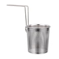 thumbnail image 1 of IFANLANDOR Ramen Noodles Strainer Simple Design Silver Stainless Steel 1Pack, 1 of 8