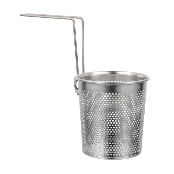 IFANLANDOR Ramen Noodles Strainer Simple Design Silver Stainless Steel 1Pack