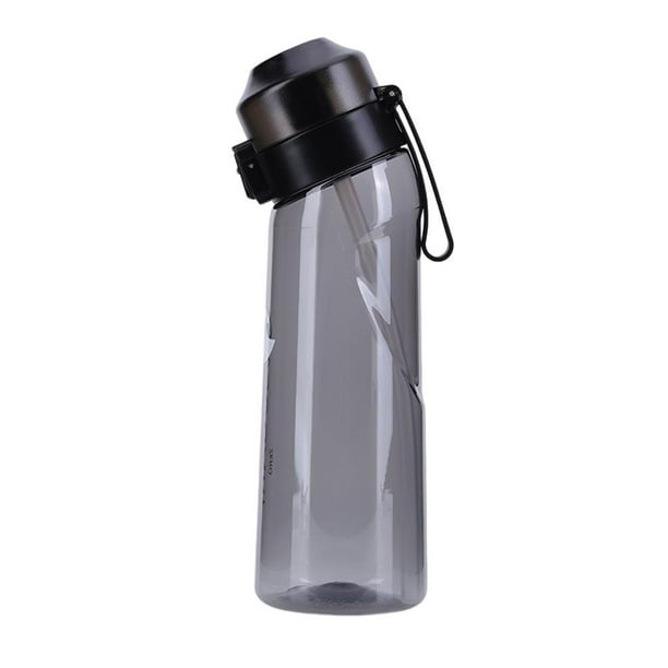 Botella Flavo 650 Ml Con Pajita para Reutilizable () Rojo