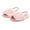 Pink, variant on Tommyfit Baby Girl Fluffy Fur Soft Sole Crib Sandals Shoes