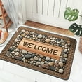 thumbnail image 5 of ​Simulation Vision Non-Slip Door Mat 35.43x23.62 Inch - Super Absorbent Polyester Floor Mat for Bathroom/Entryway, Multi-Color Anti-Fatigue Design, 5 of 6