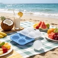 thumbnail image 3 of Bandeja para Cubitos de Hielo con Forma de Pelota de Golf: Molde de Silicona para Esferas de Hielo para Cócteles, Whisky y Bebidas de Fiesta con Embudo para Facilitar El Llenado | Original Máquina pa, 3 of 5