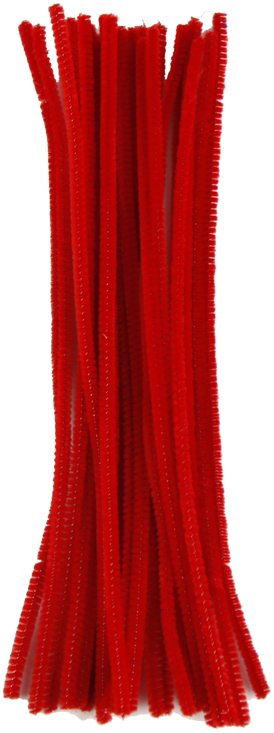 Red Chenille Pipe Cleaners - 25pk (300mm) : : Home