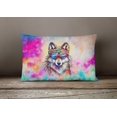 thumbnail image 4 of Oreiller Animal Hippie Loup, 4 of 4