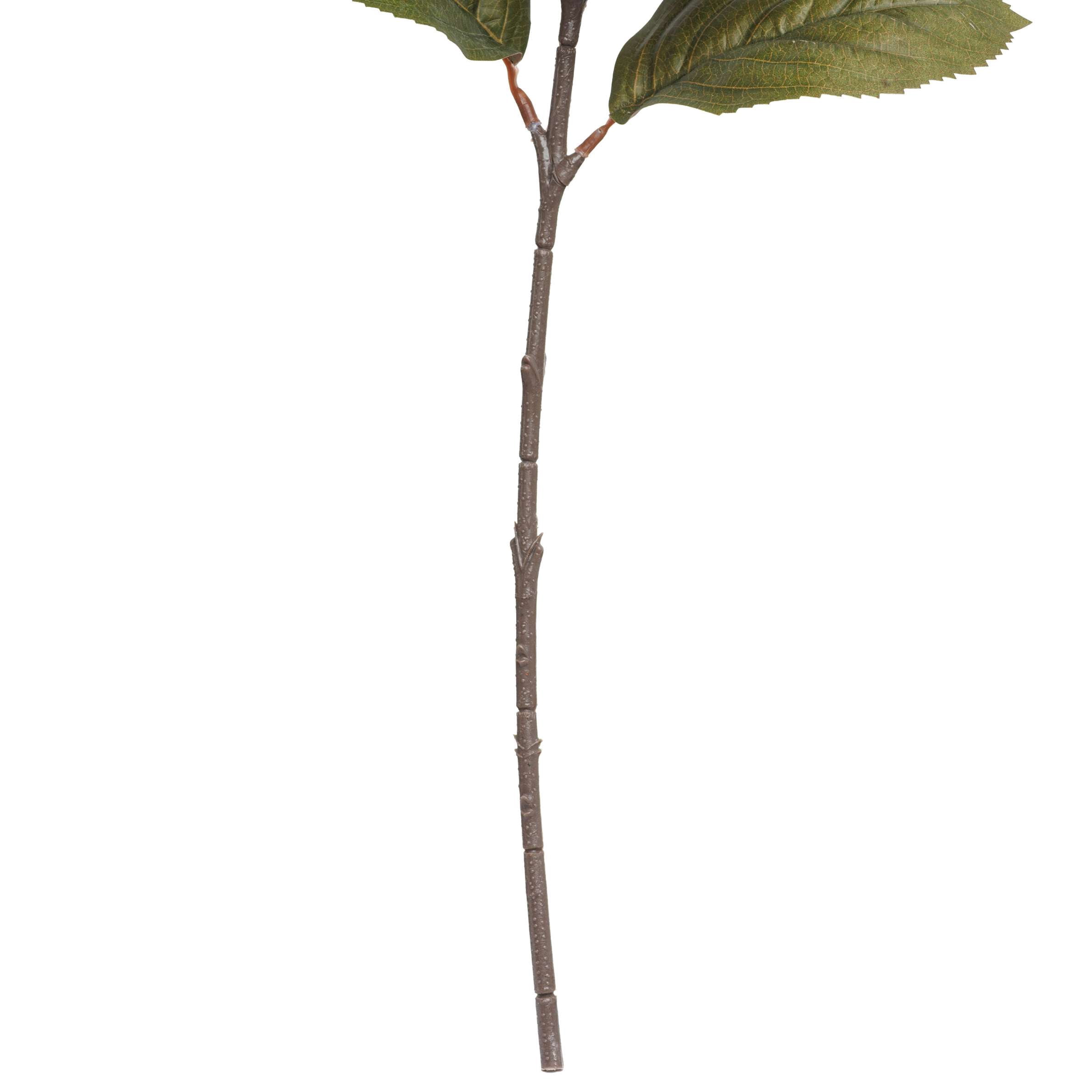 My Texas House Fall Faux Hydrangea Stem, Brown, 20"