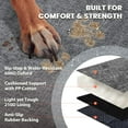 thumbnail image 4 of Dog Front Seatflex Seat Protector for Dog Car Cover for Pet Front Single Bucket Captain Chair Protector Grey, 4 of 6
