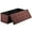 Brown, variant on HYJY Storage Ottoman Bench, 43 Inches Folding Ottoman Foot Rest, Storage Chest with Padded Seat, End of Bed Bench for Living Room Bedroom Entryway, Load 660 lbs, 15" x 43" x 15" Beige