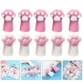 thumbnail image 3 of Miangastore 12pcs Cartoon Eraser Creative Cat Paw Shape Rubber Erasers Student Stationery, 3 of 8