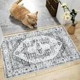 thumbnail image 2 of Vintage Rug - 4*6ft/5*7ft/6*9ft/8*10ft/9*12ft Washable Area Rug, Entryway Stain Resistant Kitchen Mat, Non Slip Non Shedding, Pet Friendly Bathroom Carpet, for Indoor Bedroom Living Laundry Room, 2 of 8