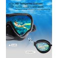 thumbnail image 4 of Gafas de natación EverSport para adultos con funda nasal para mujeres y hombres, 4 of 7