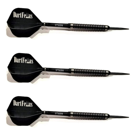 Dartfellas 90% Tungsten Steel Tip Dart Set - 24 Gram