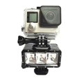 thumbnail image 2 of Waterproof LED Light for GoPro Hero 5/4/3+/3/2/1, SJCAM, Xiaomi Yi 300LM Diving Compatible 40m, 2 of 3