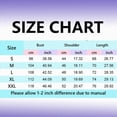 thumbnail image 3 of TOWED22 Halloween Shirts for Women Cute Ghost Shirt Fall Pumpkin Tshirt Crew Neck Graphic Tees Casual Short Sleeve Tops(Navy,3XL), 3 of 5
